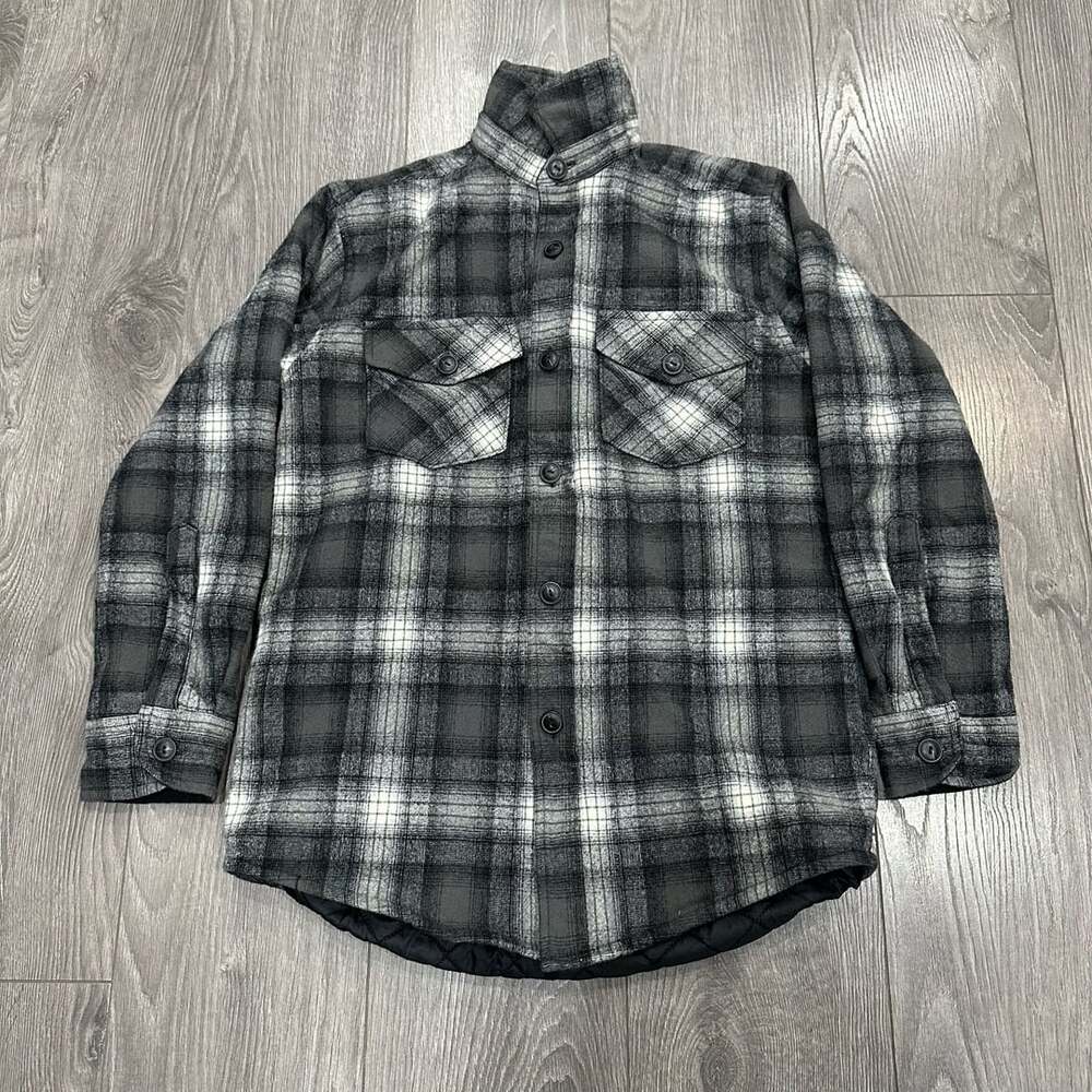Pendleton Mens XS 100% Wool Quilted Lined Plaid Jacket